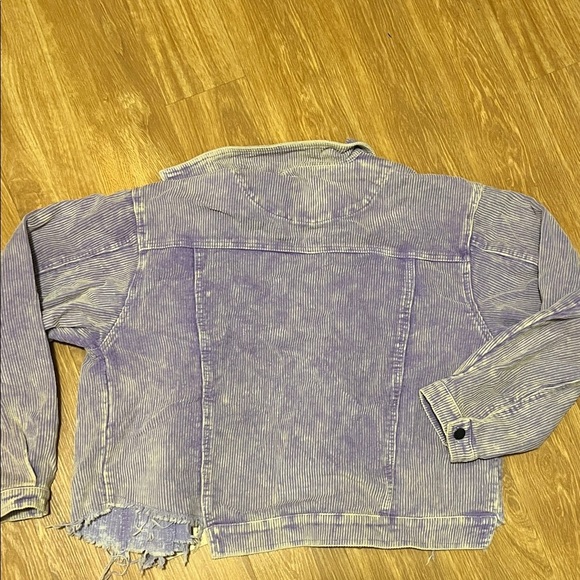 POL Purple Jean Jacket corduroy medium - Picture 5 of 6